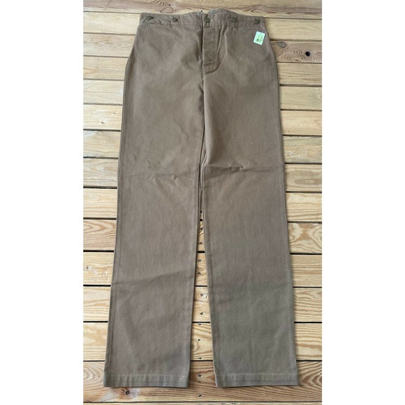 Scully Other - New SCULLY Men's Tan High Waisted Jeans Size 36